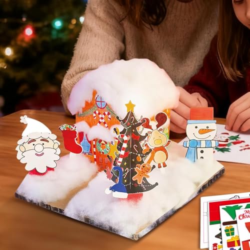 Set d'assemblage cartes de Noël idéal pour offrir aux ados