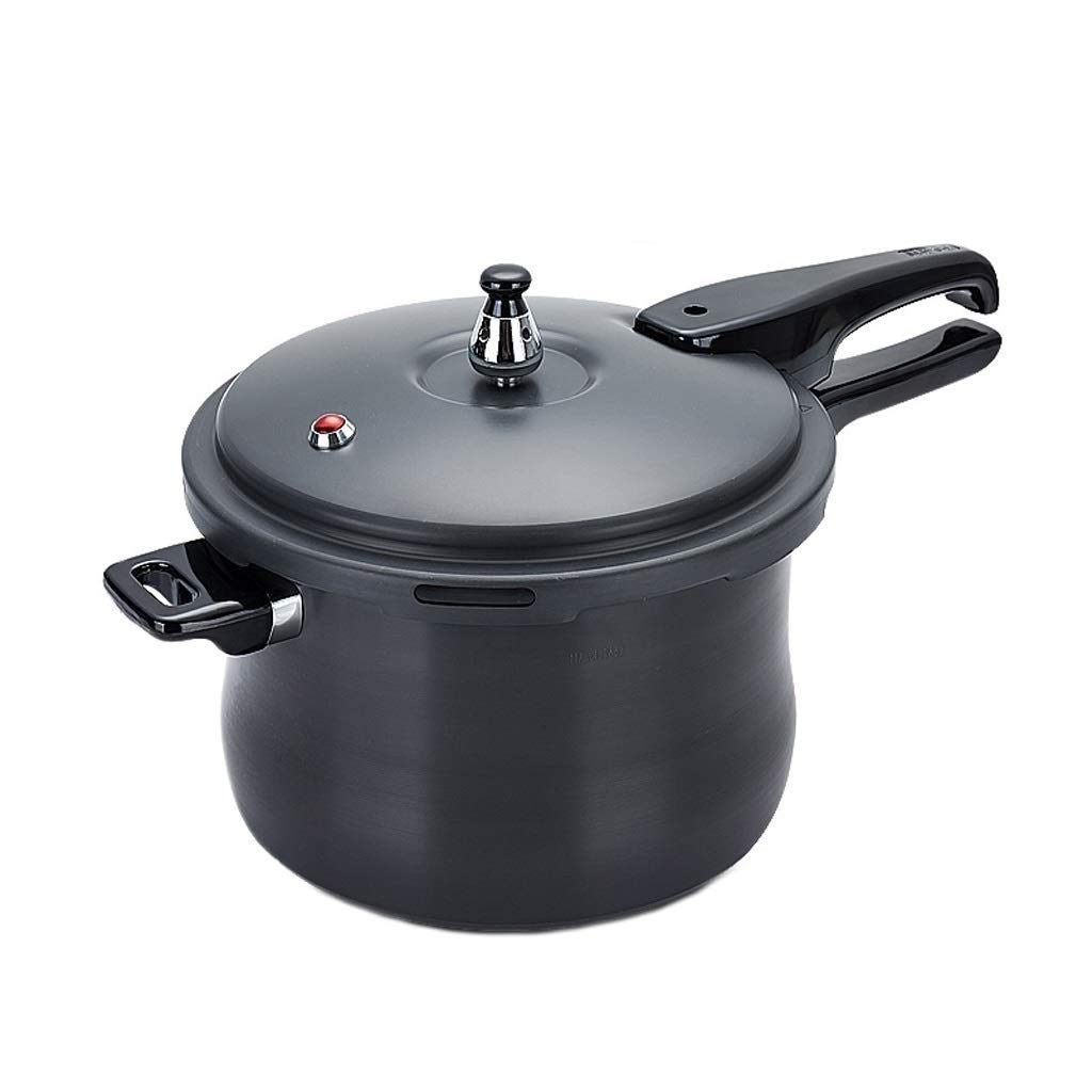 GTHTUHFD Stainless Steel Dishwasher Safe And Cadmium Free Pressure Cooker Cookware, Black