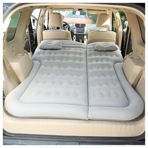 Car Bed Air Mattress,SUV RV Sleeping Pad for Kid Adult,Camping Travel Bed for Truck Back Seat Tent with Pump,Inflatable Mattress for Jeep Sedan Minivan Van Toyota Trunk Subaru Ford Honda CRV,Universal