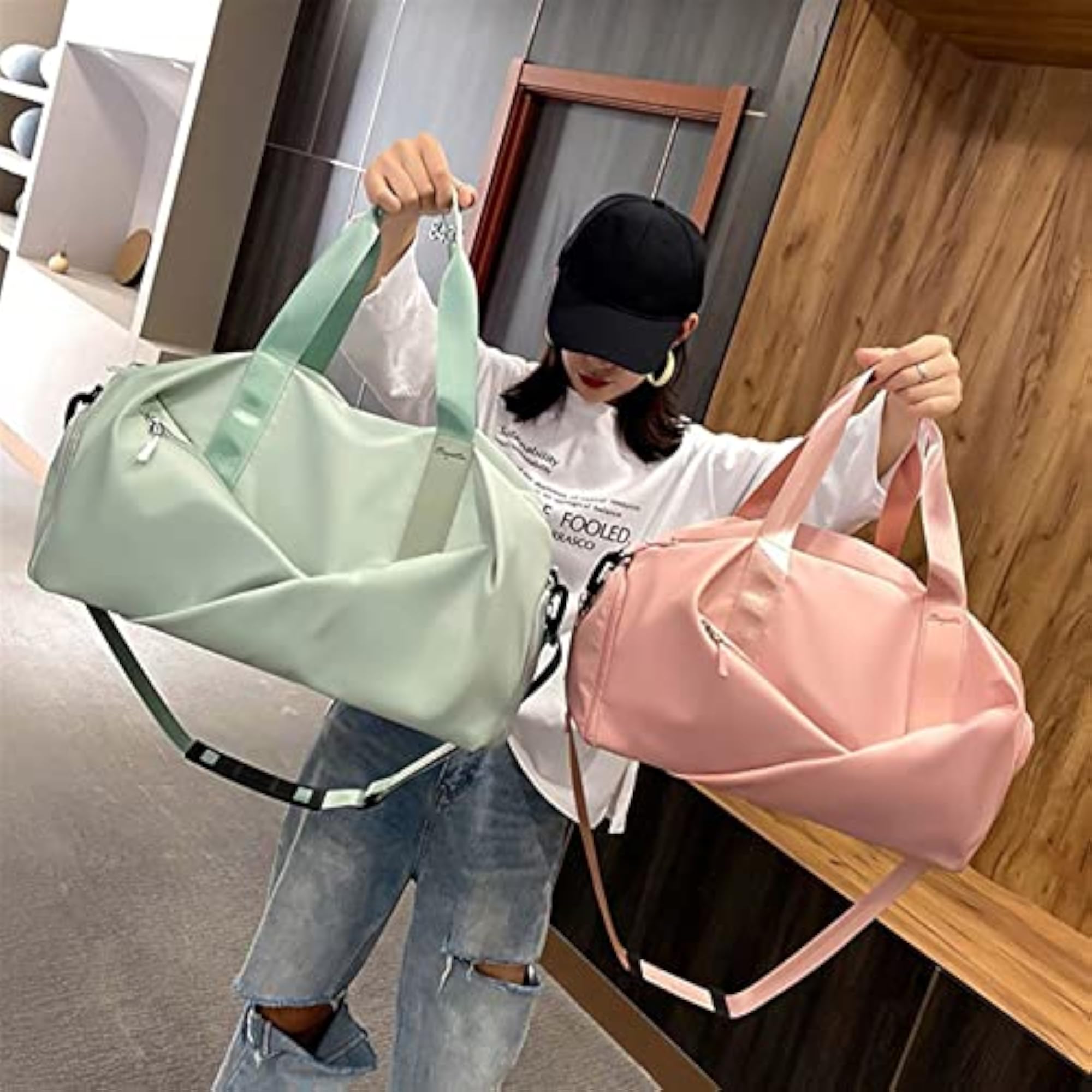 Duffel Bag, Women's Sports Gym Style