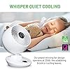 Meaco MeacoFan 650 Air Circulator, Cooling Fan - Low Energy, Small, Silent Desk Fan for Bedrooms, Desktops and Offices, Oscillating, Portable, Remote Controlled