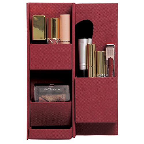 Image of Nakabayashi LST-B01WR Lifestyle Tool Small Storage Case Box S Wine Red