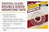 5 Meter Long, Clear Double Sided Mounting Tape, Nano-tech Super Sticky Tape, Heavy Duty, Strong Adhesive, Removable & Residue-Free for Walls, Glass, Metal, Wood, Poster, Hanging & Carpets. (5M × 2 cm) - Image 5
