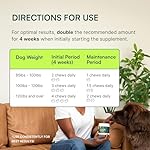 Wuffes Advanced Dog Hip and Joint Supplement with Glucosamine, Chondroitin, Omega 3, MSM, and Green Lipped Mussel, 30 Pork Flavored Chews for Large Dog Breeds - Image 4