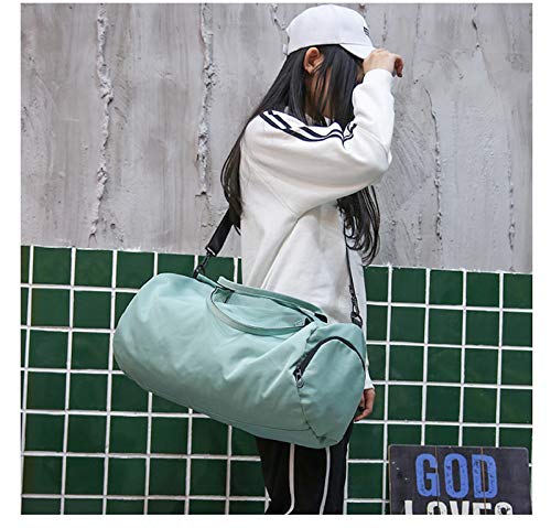 Elonglin Bolsa esportiva impermeável para academia com compartimento para sapatos, Cobertura total,