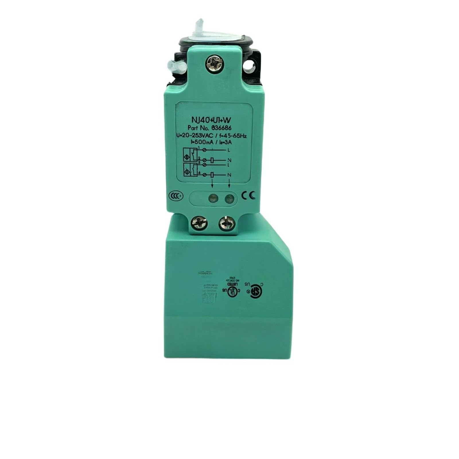 Capteur de proximité inductif NJ40 U1 W anti interférence magnétique