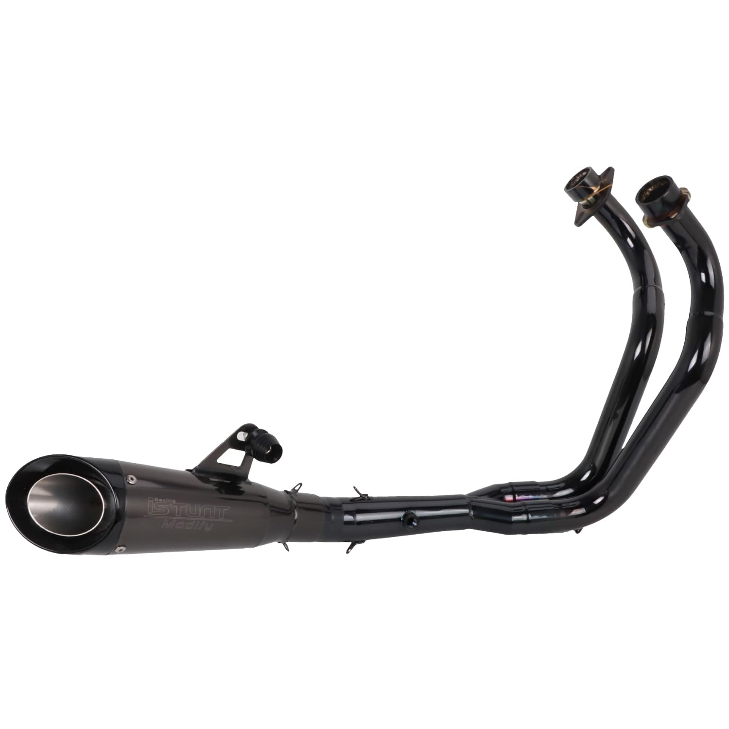 Buy ISTUNT Full Exhaust System Pipe Fit for Yamaha MT07 MT07 R7 FZ07
