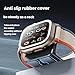 Chapter Seven Watch Charger Stand for Apple Watch，Premium Aluminum Alloy Desk Charging Stand Holder for Apple iWatch Series SE 10 9 8 7 6 5 4 3 2 1, Series Ultra