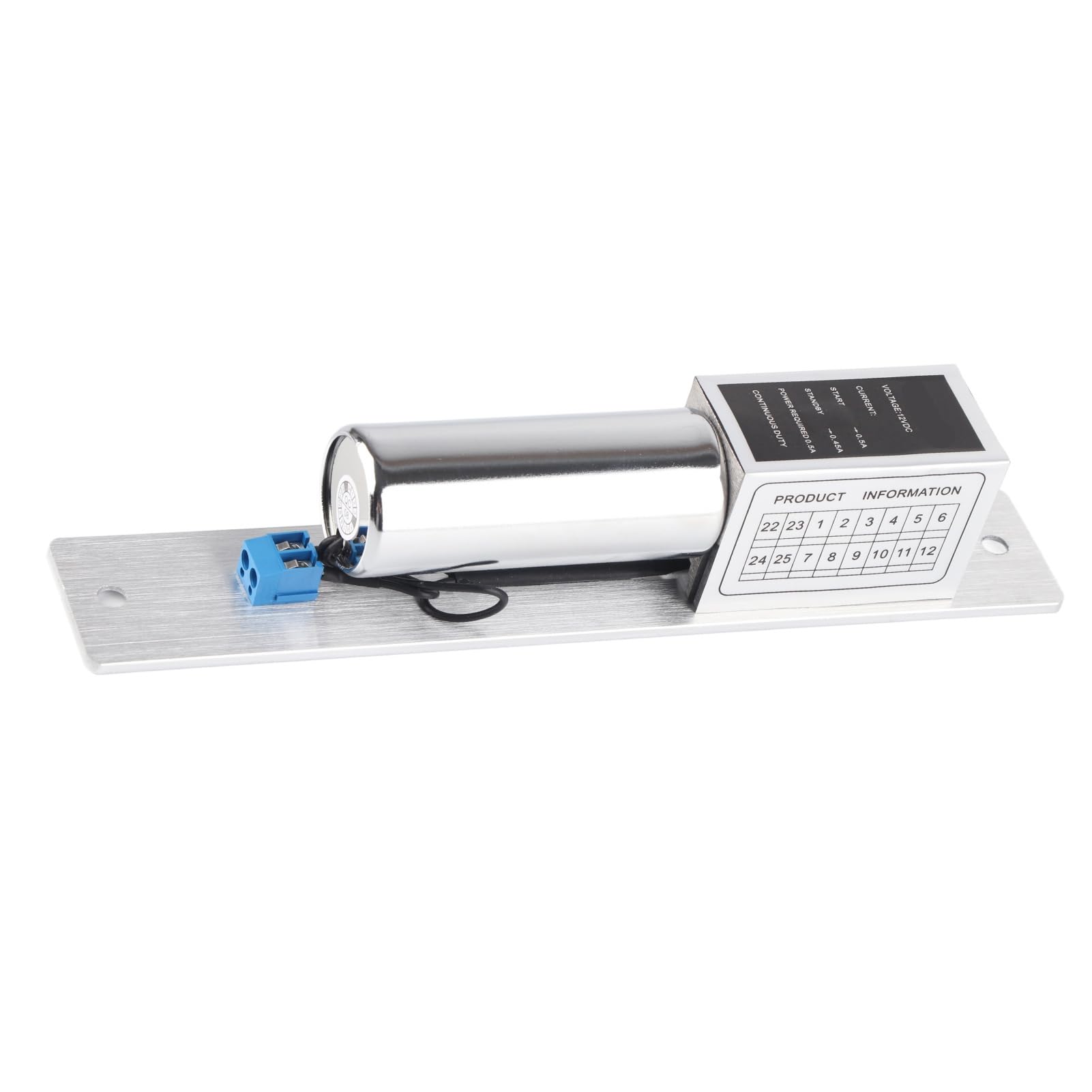 Cerradura de mortaja magnética de aluminio de alta resistencia para control de acceso