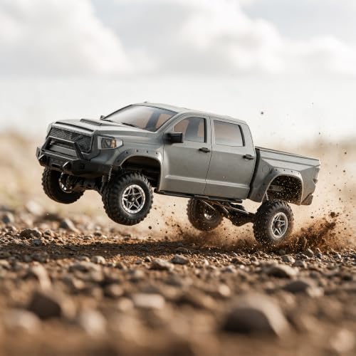 Image of Orlandoo Hunter 1 /32 Mini RC Rock Crawler Assembly Kit, Tundra Off-Road Truck with Front Independent Suspension, Off-Road Mini Car Rc Trucks, RC Cars for Adults, OH32P02 DIY Unassembled Kit