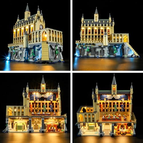 Image of BRIKSMAX Light for Lego 76435 Hogwarts Castle The Great Hall - Compatible with Lego Harry Potter Building Set - Lego Set Not Included