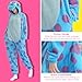 Yemnut Snug Fit Adult Unisex Onesie Cosplay Costume，One Piece Pajama Halloween Homewear Suit for Women and Men (Small, Sulley Sullivan)