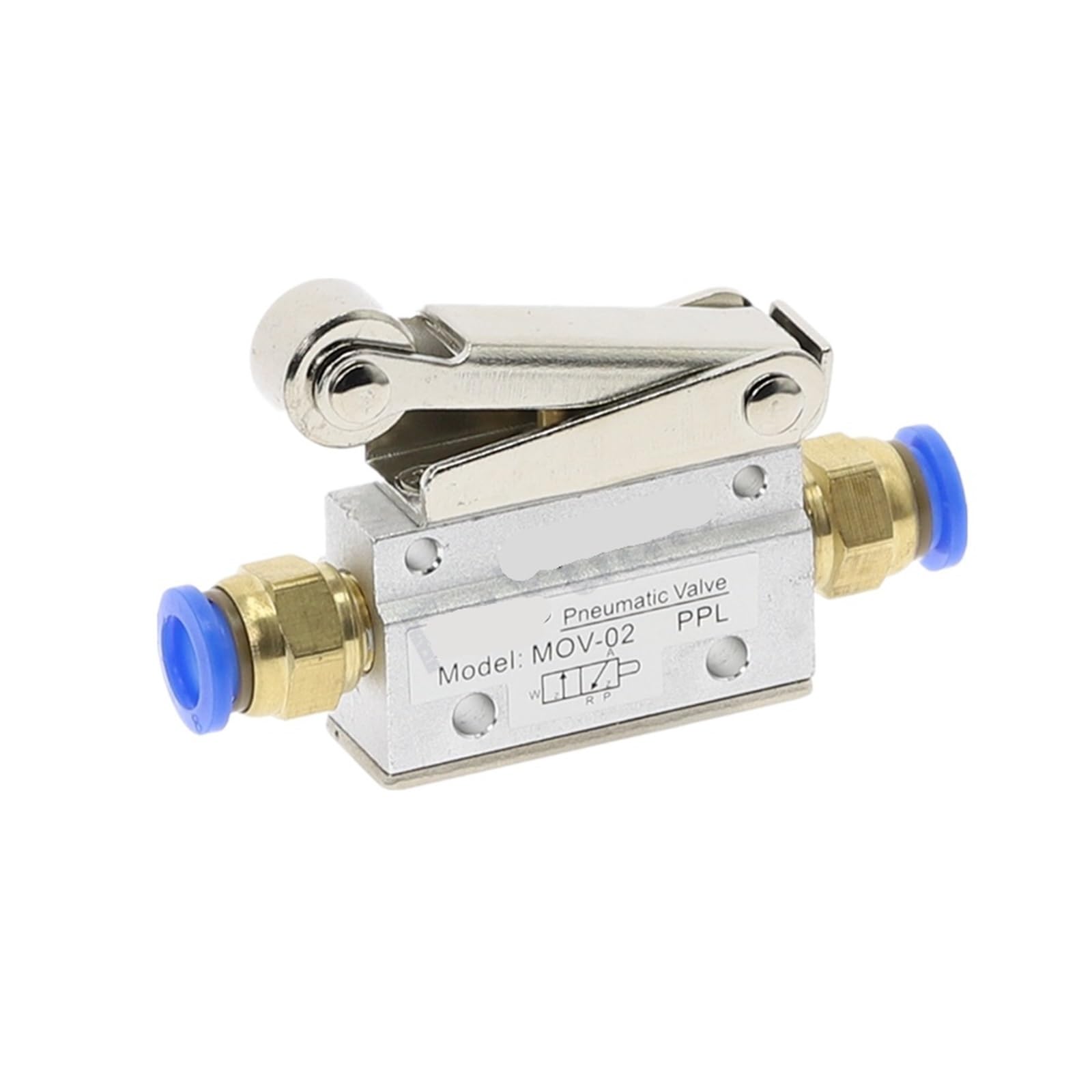 Vanne pneumatique 1/8 femelle MOV-02 pour stopper les fuites d'air