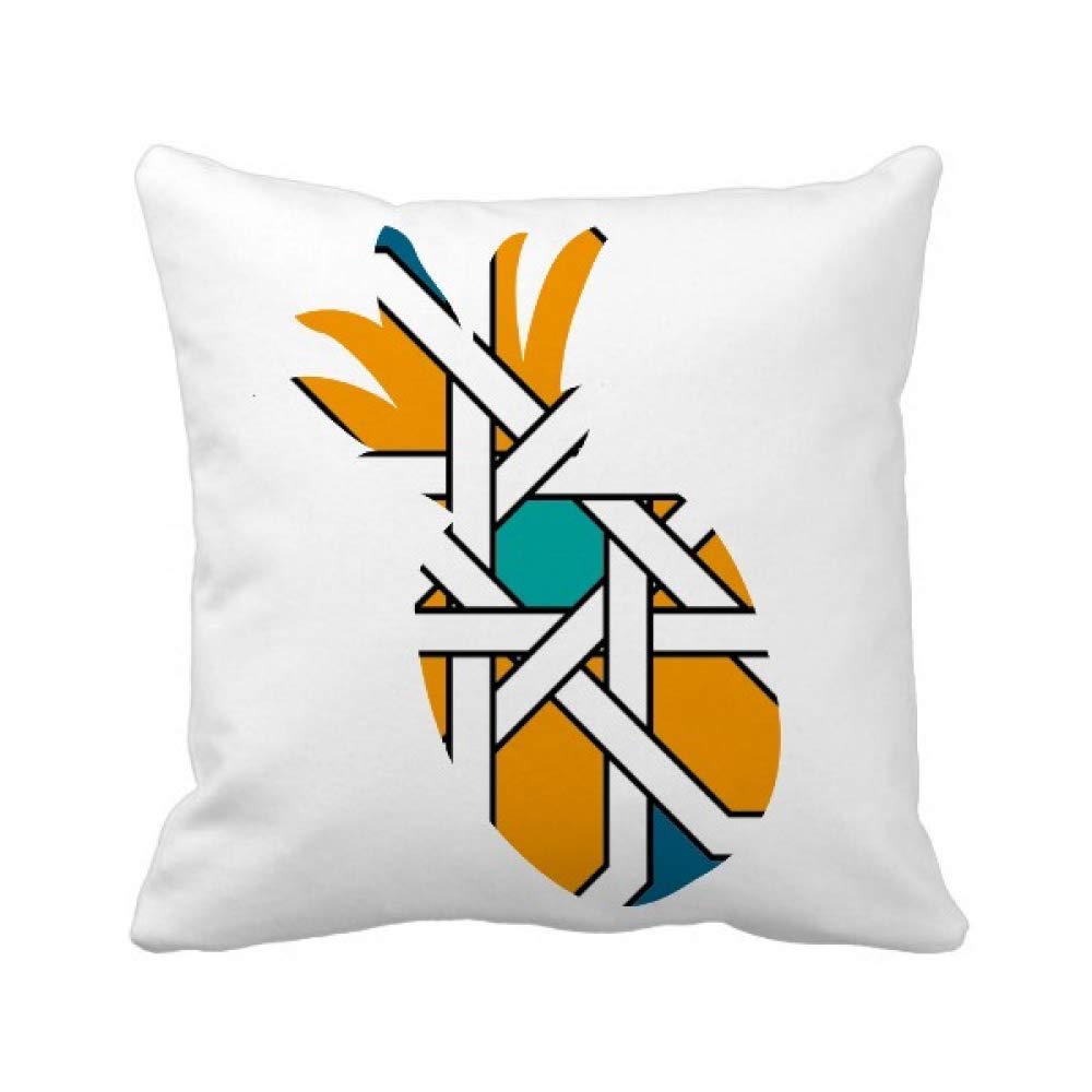 Housse de coussin marocain abstrait ananas pour décorer votre salon cocooning