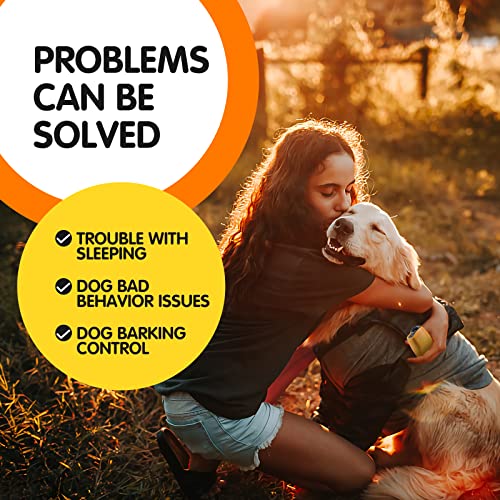 Nzonpet Anti Barking Device, Ultrasonic 3 In 1 Dog Barking Deterrent Devices, 3 Frequency Dog Training And Bark Control 16.4Ft Range Rechargeable With Led Light And Wrist Strap Yellow #TOP3