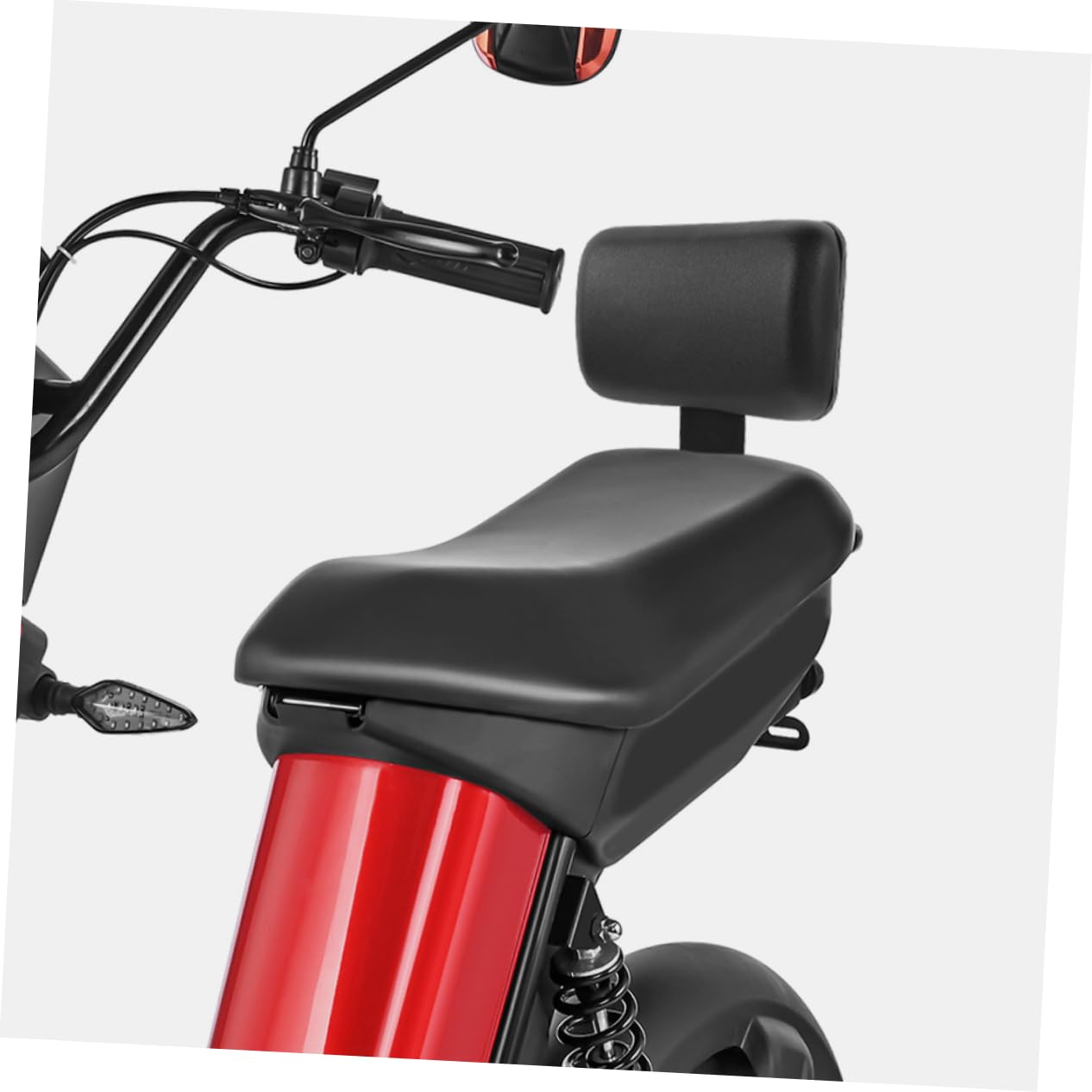 UPKOCH 2pezzi Schienale per Scooter Sostituzione dello Schienale Cuscino per Biciclette Elettriche Comodo Poggiapiedi di Sicurezza Cuscino per Sedile Creativo Pratico Poggiapiedi