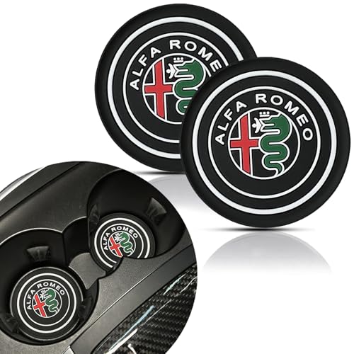 2PCS Car Cup Holder Coasters, Accesorios interiores automotrices miniatura 1