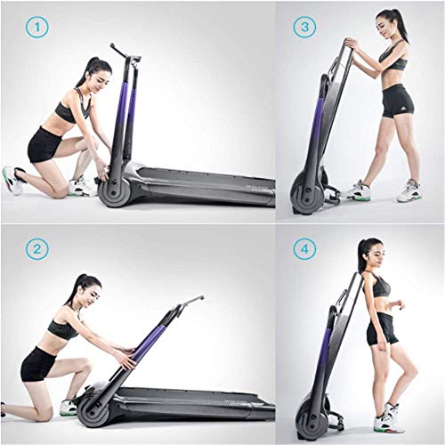 Image of Ultra Slim Treadmill Treadmill Smart Treadmill Household Multi-Function Mini Folding Electric Ultra-Quiet Free Installation Easy Operation