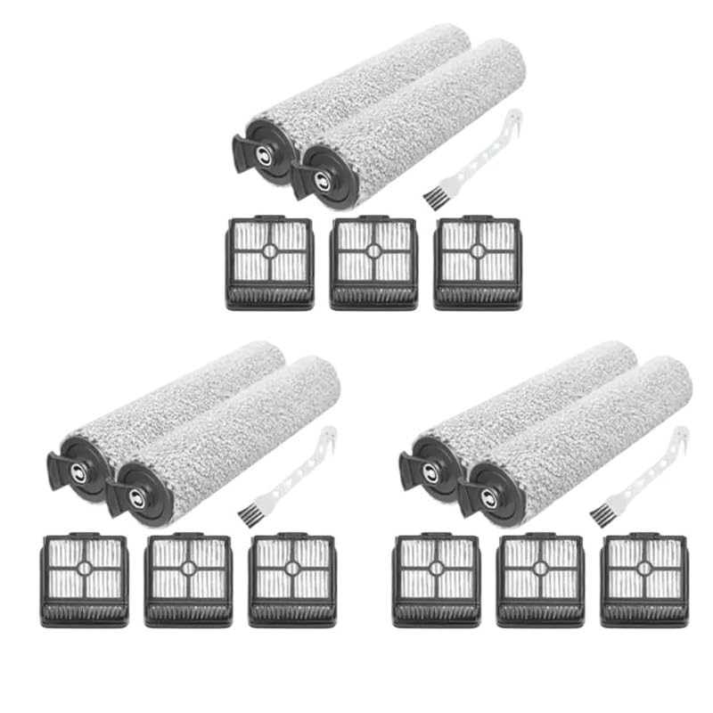 Filtre à brosse rotative A44T pour Xiaomi et Dreame H11 Max - Lot de 2