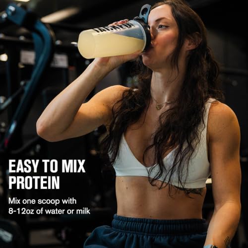 Image of Jacked Factory Authentic ISO Whey Protein Isolate Powder - Low Carb, Non-GMO Muscle Building Protein w /No Fillers, Post Workout Recovery - 25 Servings, Vanilla