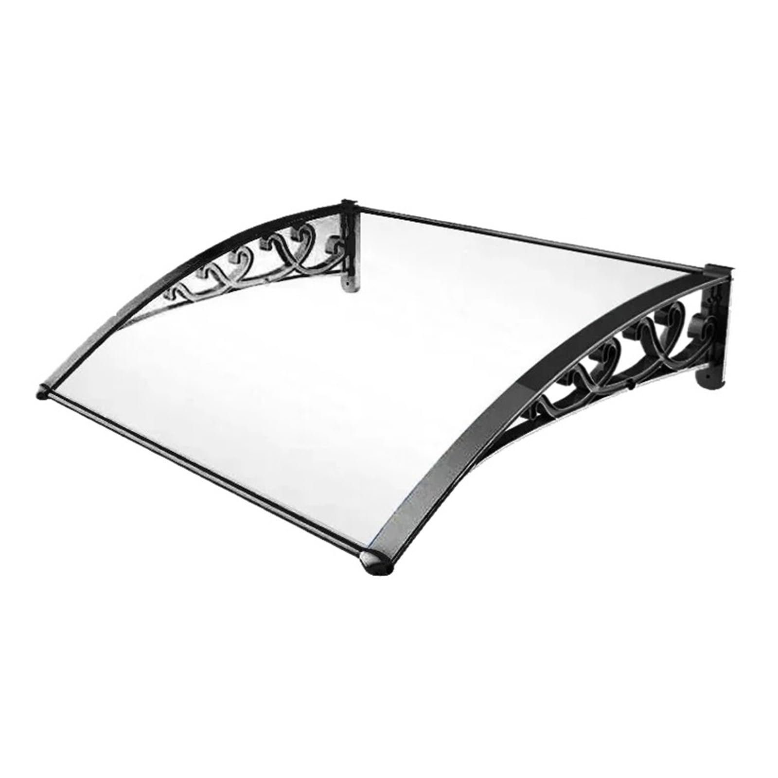 Toldo transparente para entrada de casa que evita lluvia y ruidos en puertas y ventanas