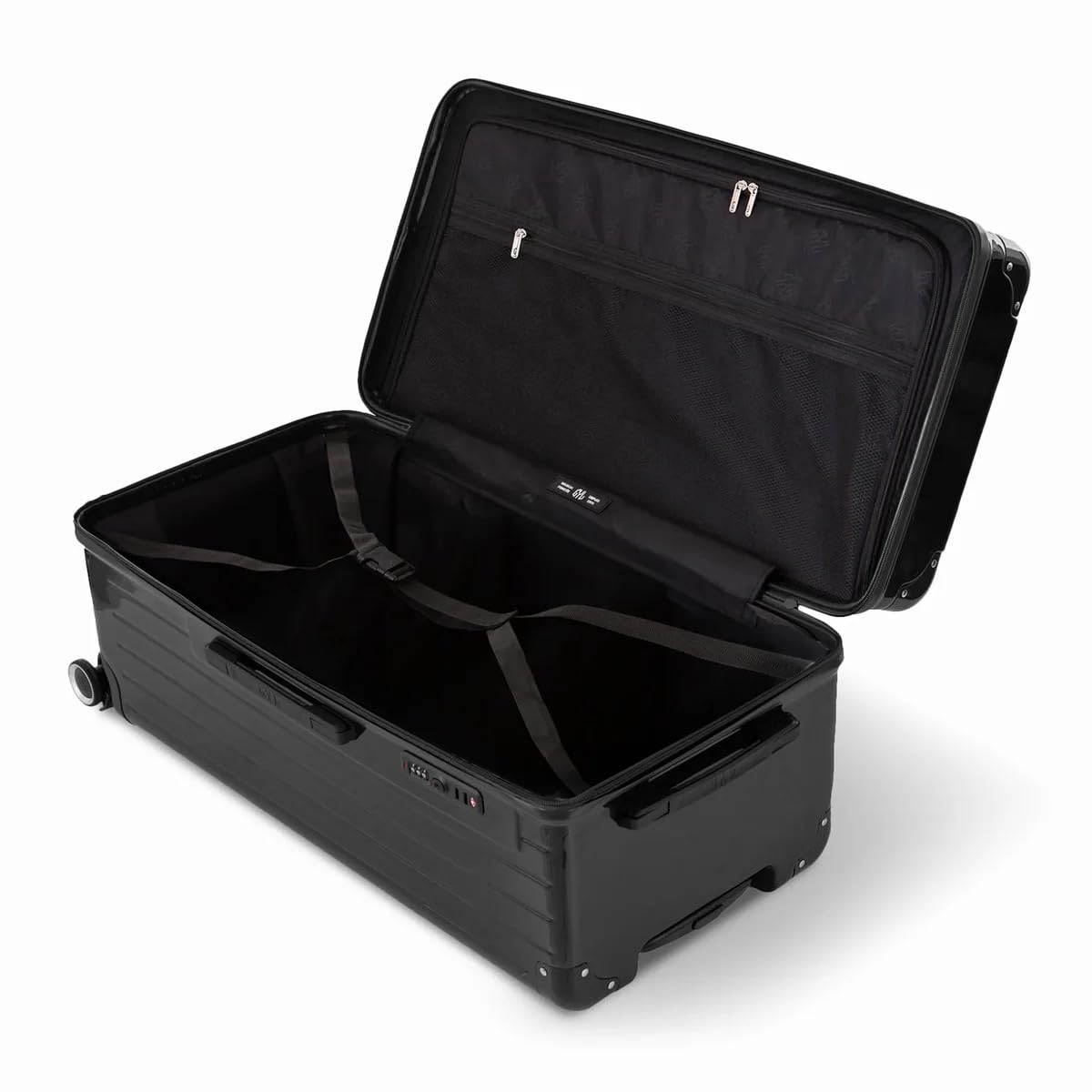 GYL Intemporelle, Valise Trunk Soute Rigide, (78 x 37 x 37 cm) - 4,5Kg - 115L - Polycarbonate - Sérrure TSA - Garantie à Vie, Noir