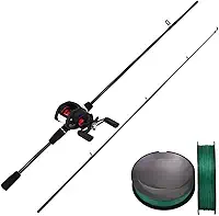 Carretilha Profissional 7.2:1, Freio Magnético 8kg, 17+1 Rolamentos, Corpo em Alumínio - Ideal para Pesca em Água Doce e Salgada