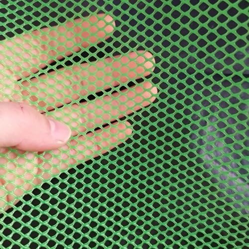 Filet de protection anti-oiseaux résistant aux UV - Clôture légère en plastique vert (0,5 x 5 m) pour semis, plantes, jardin, efficace