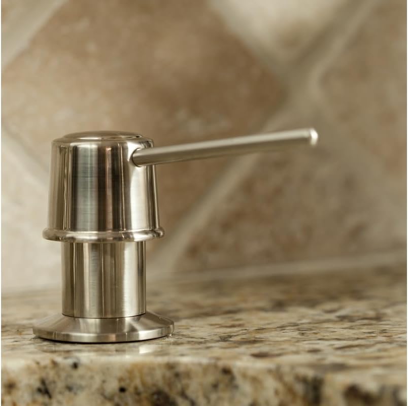 Danco, Brushed Nickel, Universal Straight Nozzle Soap Dispenser, 1-Pack (10039), 1 Pack