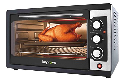 Improve impfe23hk forno elettrico ventilato 1500w. Cerca, compra, vendi  nuovo e usato: Improve IMPFE23HK Forno elettrico 23L 1500W, 3