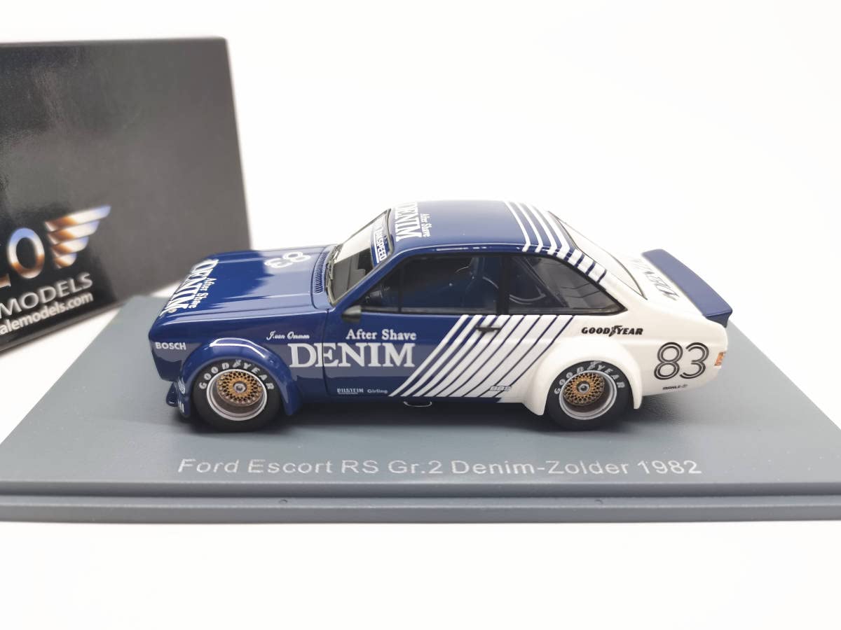 Amazon | NEO 1/43 フォード Escort RS Gr.2 Denim-Zolder 1982