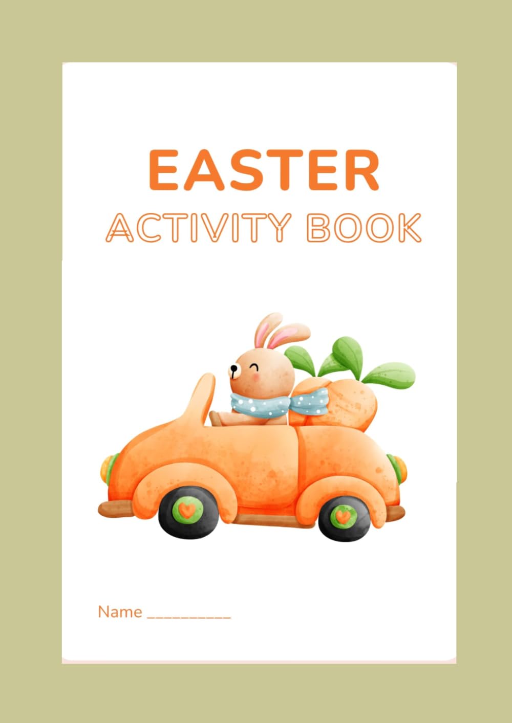 Easter Activity Book for Kids Ages 3–6