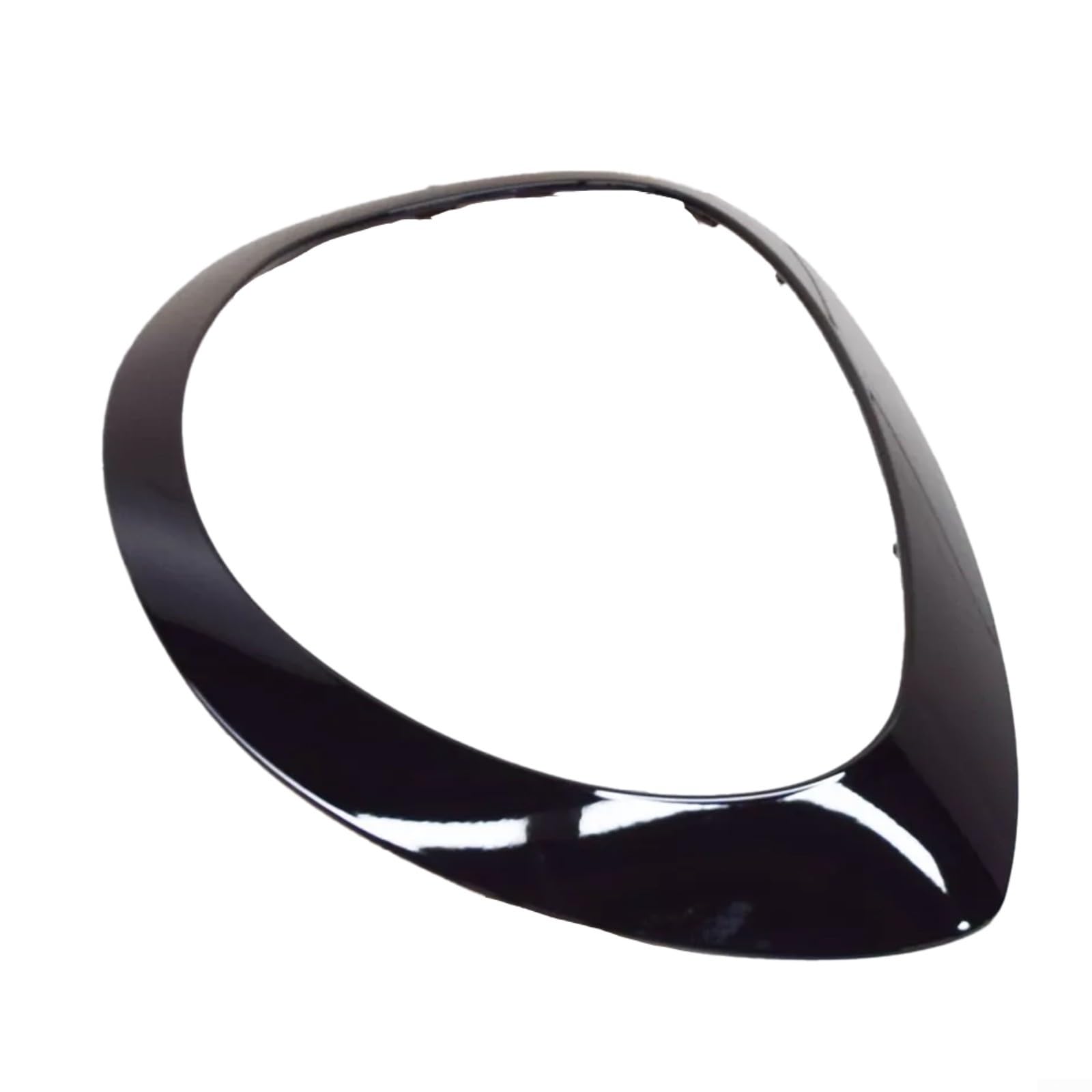 Coppia di anelli di ricambio per fari in ABS nero, per BMW-Mini Countryman F60 2016-2021 OE 51138739351/51138739352
