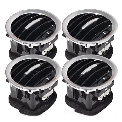 Grille d'aération intérieure pour Vauxhall Adam 2013-2019 cadre climatisation noir