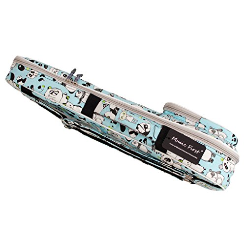 Music First Original Design 15Mm Padded Cartoon"Panda" Violin Bag, 1/4 1/2 Soft Violin Case, Violin Travel Bag, Violin Backpack Notice: Fit For 1/2 And 1/4 Size Violin, Max Bow Length 62Cm (24.4 Inch) #TOP7