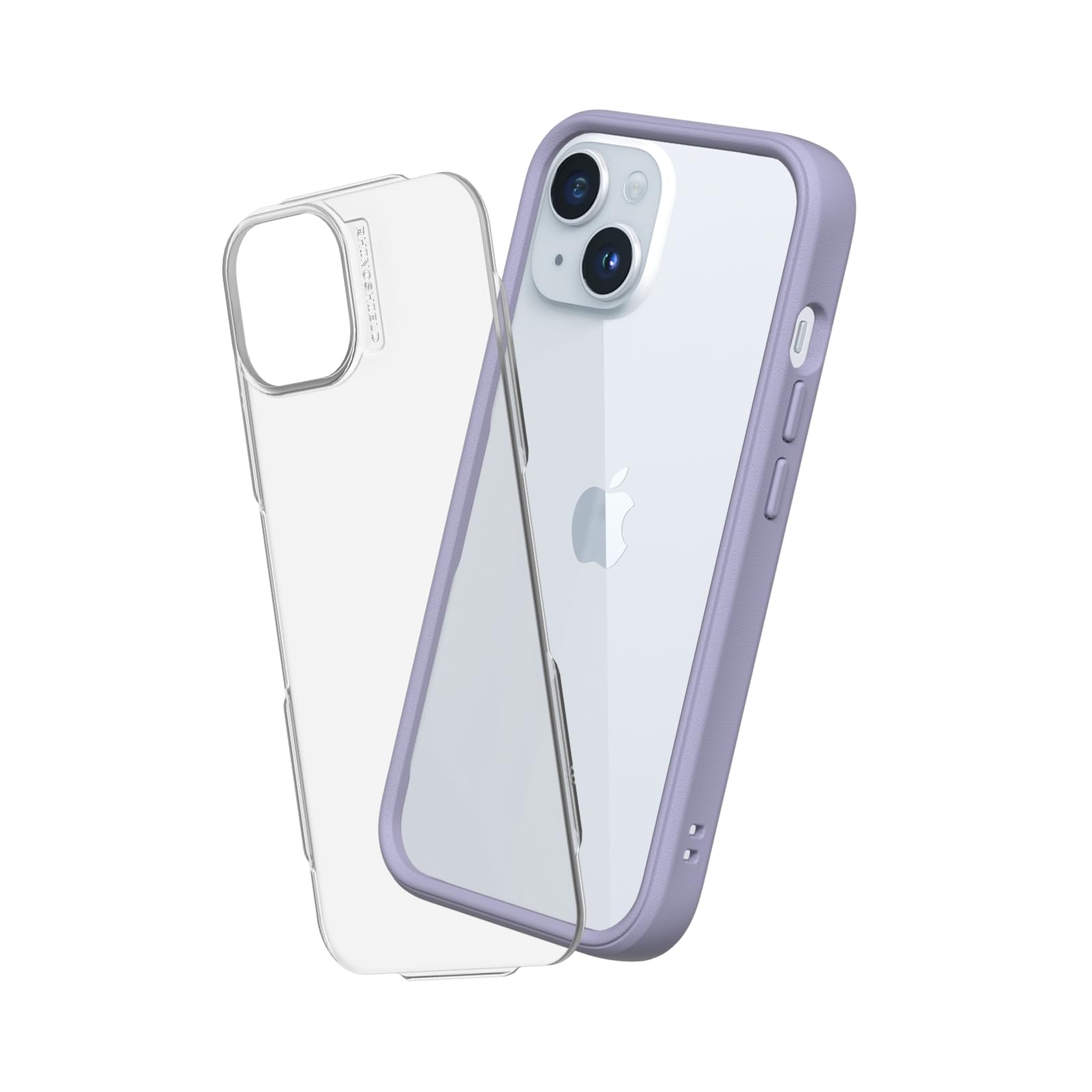 Coque iPhone 15 Plus antichoc sans BPA RhinoShield Mod NX lavande - 7