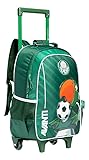 Mochila de Rodinhas com Alças Escolar 16 Palmeiras