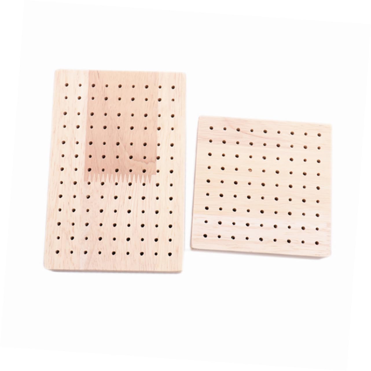 VILLFUL Square Wooden Base for Clay Figurines and Dolls - Durable Display Stand for Sculpting Ideal for Home and Store Use