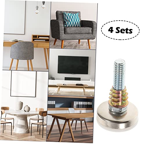 Niveladores de muebles para suelos irregulares de cocina y terraza pack de 8 patas ajustables 3