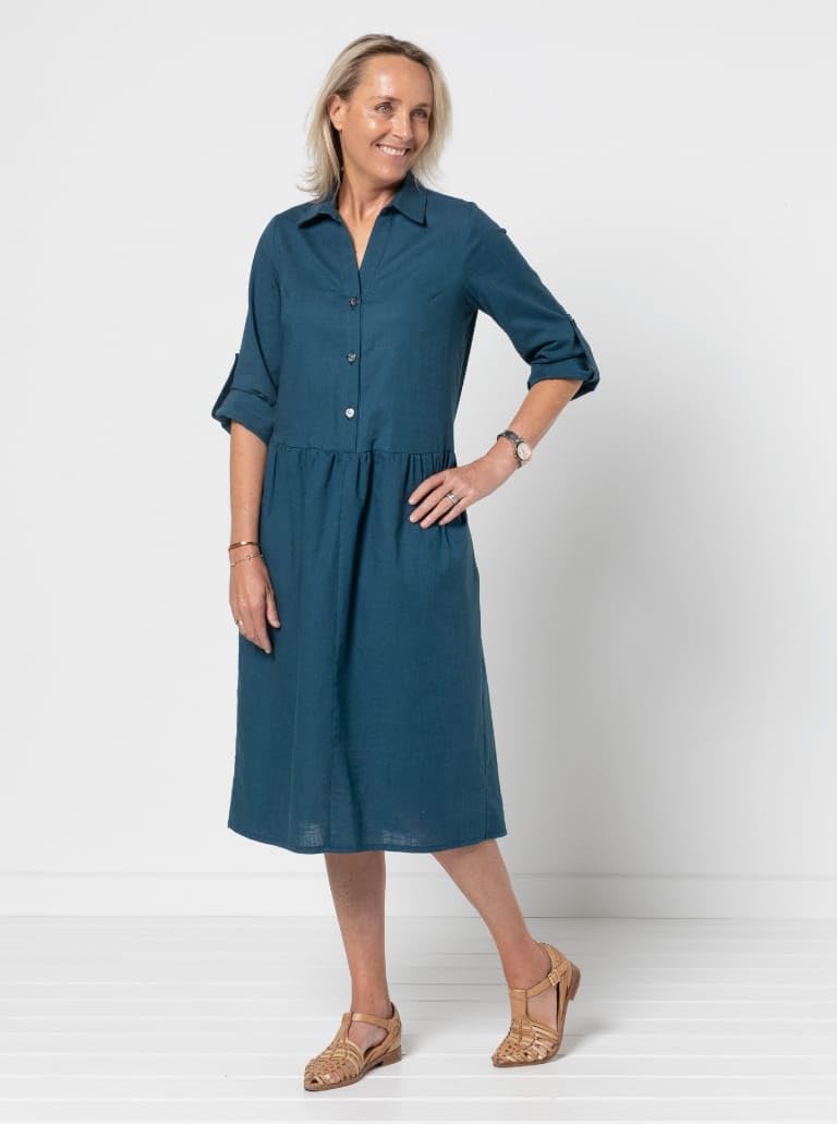 Style Arc Sewing Pattern - Porter Woven Dress and Top Pattern Pack (Sizes 10-22)