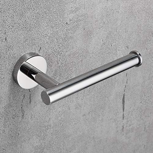 Celbon SUS304 ステンレススチール製 トイレ ロール ホルダー クロム仕上げ 壁取り付け バスルーム ルー ホルダー トイレ ティッシュ ペーパー ラック トイレ用 クロム…