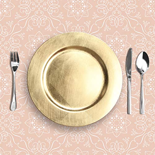 Plato cargador plástico elegante 33 cm x12 miniatura 7