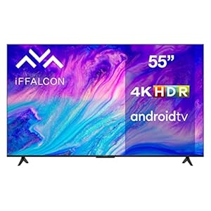 iFFALCON iFF55U62K TV 55 Inch 4K Smart UHD HDR Android TV (4K Ultra HD, Dolby Vision, Google TV, Google Assistant)