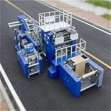 Paper Bag Making Machine, Industrial Flat Bottom Production System, Advanced Tension Control Technology, for Large-Scale Converting Plants