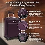 Briggs & Riley Baseline Spinners, Śliwka, 21-inch Global Carry-On