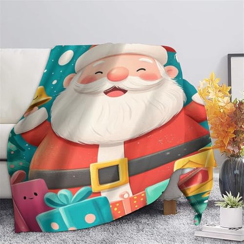 Couverture en Flanelle de Noël 200x230cm Chaude pour Canapé - 7
