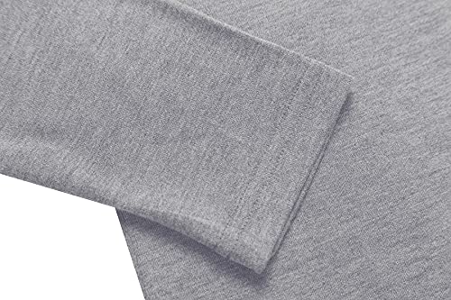 Image of Herou Womens Long Sleeve Turtleneck Slim Fitted Lightweight Casual Active Layer Tops Shirts