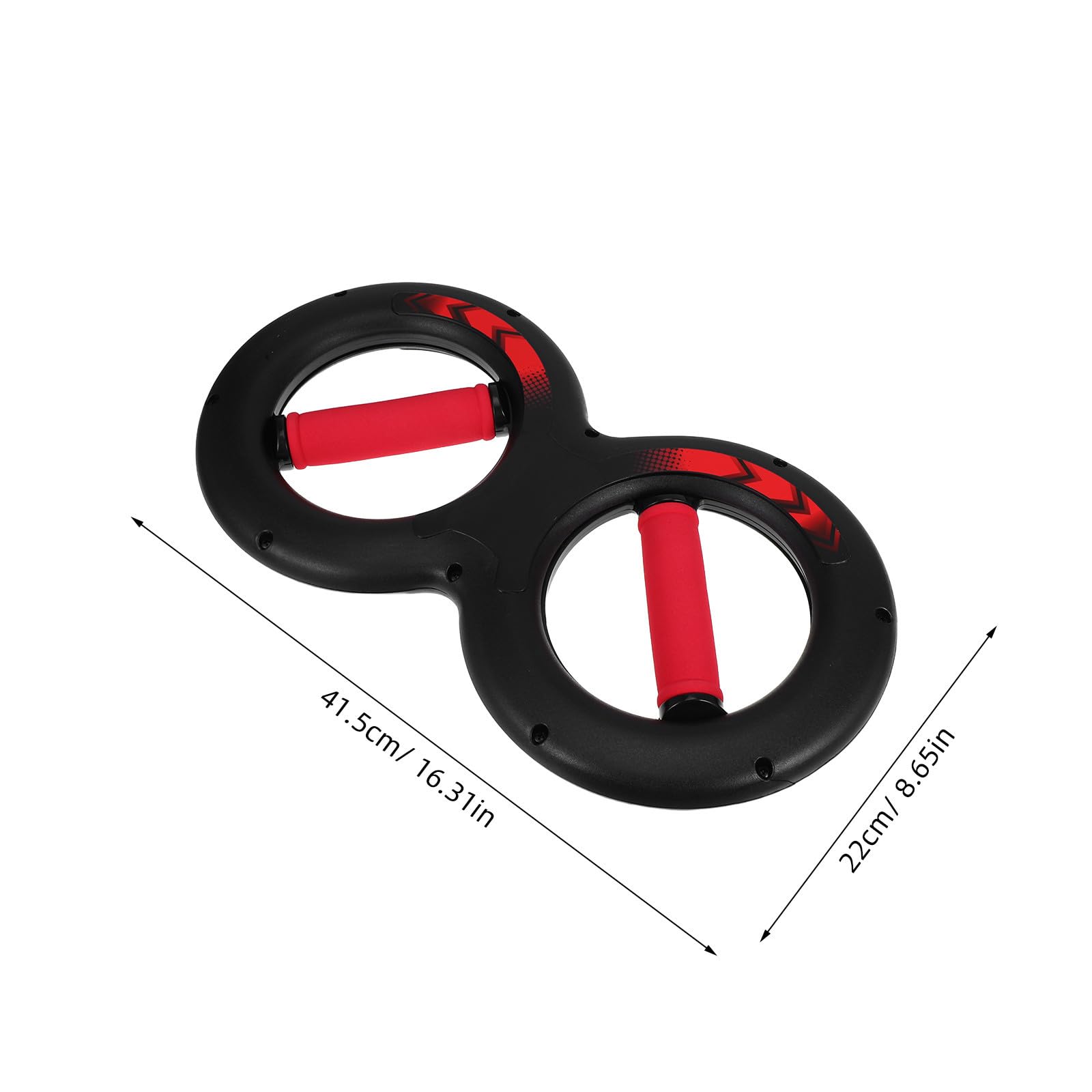 Cabilock Ejercitador de Brazos en Forma de 8, 30kg, Rojo, Multifunción