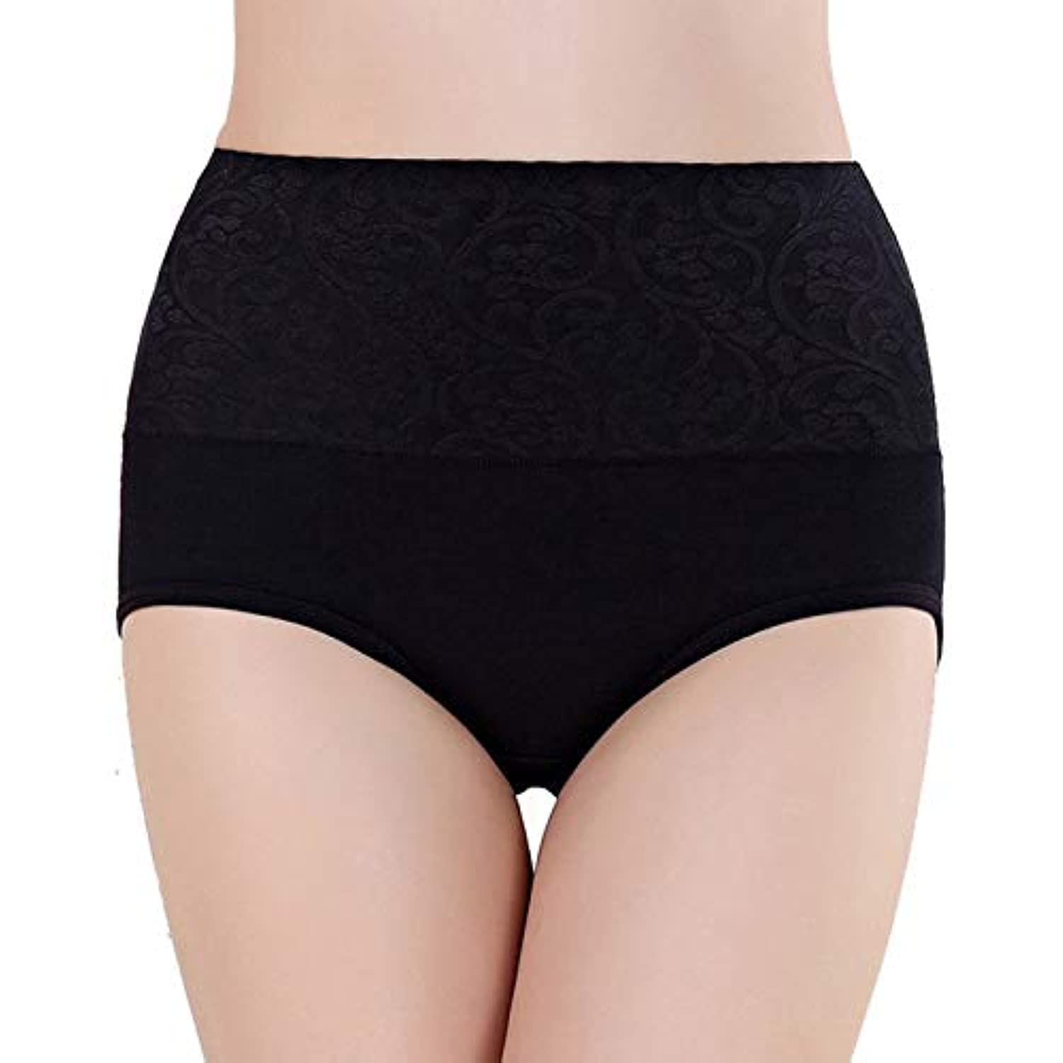 Women's Cotton High Waist Full Coverage Tummy Control Panty, Free Size