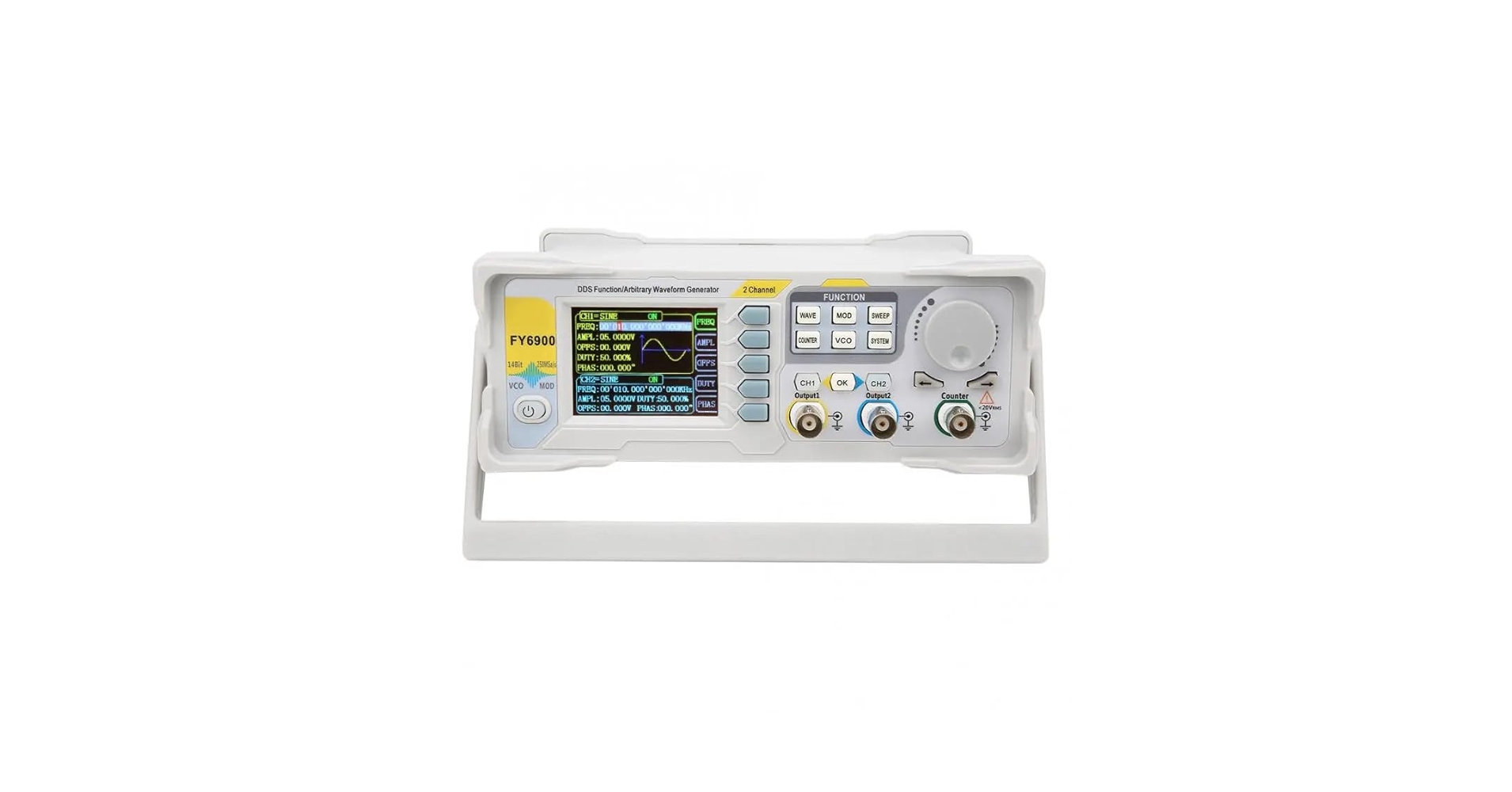 希少 FY6900 14bit 60MHz 2ch 信号発生器/カウンター 希少 FY6900 14bit 60MHz 2ch 信号発生器/カウンター